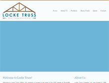 Tablet Screenshot of locketruss.com